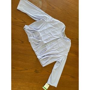 NWT Danny and Nicole Purple Top Size L